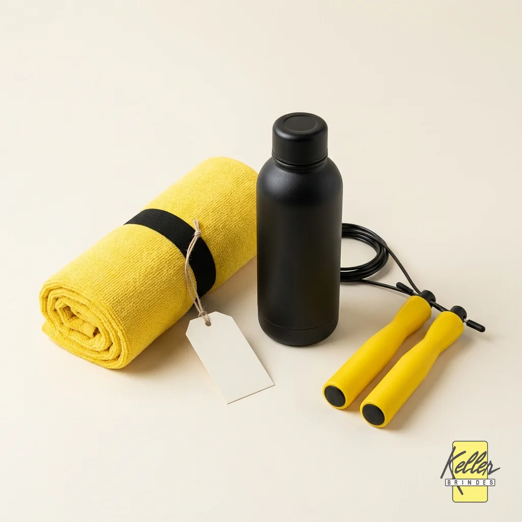 Bem-estar e fitness personalizados Keller Brindes