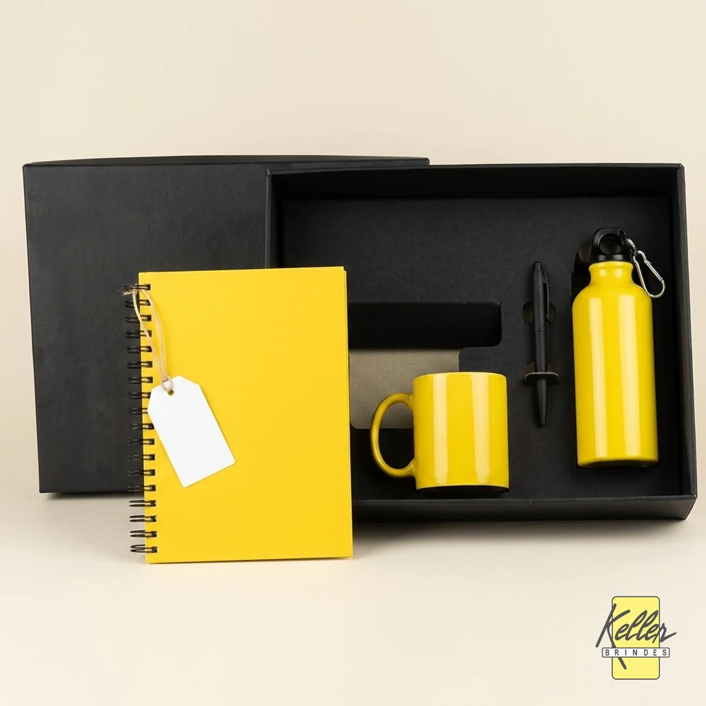 Kits montados personalizados Keller Brindes